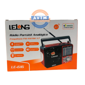 LE-616 Rádio Portátil Analógico 