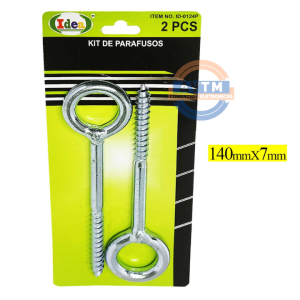 ID-0124P Kit de Parafusos Olhal 140mm x 7mm – 2 Peças