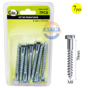 ID-0795P Kit de Parafusos – 7 Peças