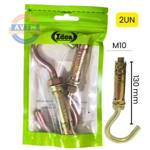 ID-0805P – Parabolt Gancho M10 x 130 mm (2 Unidades)