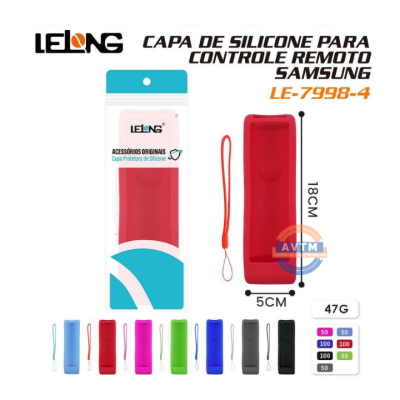 LE-7998-4 – Capa de Silicone para Controle Remoto Samsung
