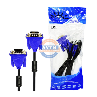 N-406 – Cabo New Day VGA Macho para VGA Macho – 1,5 Metros