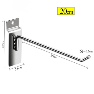 ATF-1454 Gancho Expositor para Painel Canaletado 20cm