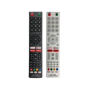 Controle Remoto Universal LE-7738 Preto e Branco