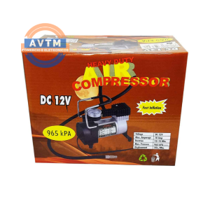 ATF-2060 Compressor Portatil de Ar 12V 965kPa
