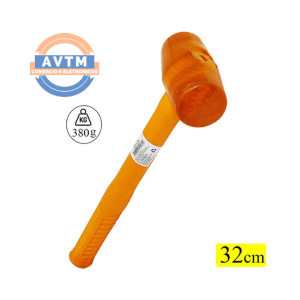 ATF-2440 Martelo de Borracha Cabo de Plastico 32cm