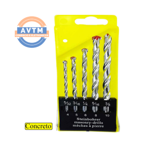 ATF-4003 Jogo de Brocas para Concreto
