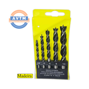 ATF-4004 Jogo de Brocas para Madeira