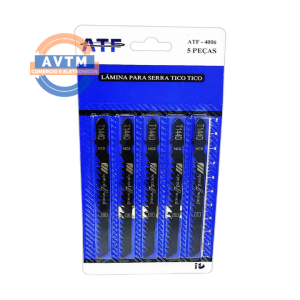 ATF-4006 Lâmina para Serra Tico-Tico 5 Peças