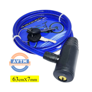 ATF-4054 Cadeado para Bicicleta com Chave 63cm x 7mm