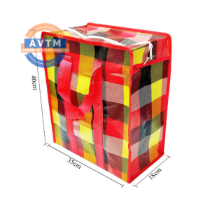 ATF-4500 Sacola Estampada Multiuso 35x40x18cm Com Zíper