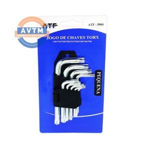 ATF 5004 Jogo de Chaves Torx Pequeno