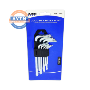 ATF-5005 Jogo de Chaves Torx Médio