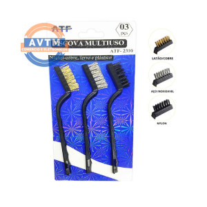 ATF-2310 Escova Multiuso com 3 Peças