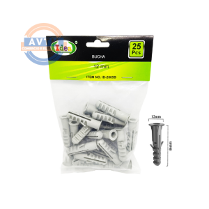 ID-2865B Bucha 12mm - 25 Peças