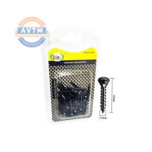 ID-4398P Parafuso para Madeira 3,5mm x 30mm 25 Peças