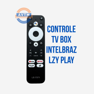 Controle Remoto TV Box LZY Play LE-7371