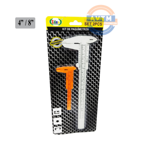 ID-6418P Kit de Paquímetros 2 Peças 4'' e 8''