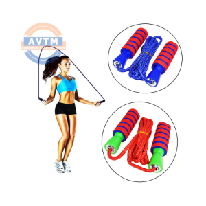 ID-0824B Corda de Pular com Pegadores de Espuma