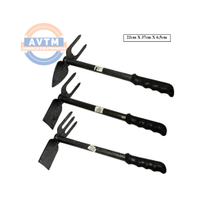 ID-0395E Ferramenta Jardim 3 em 1 (enxada e garfo)