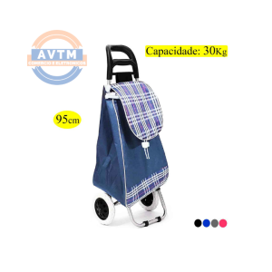 ID-0896T  Carrinho de Feira Dobrável 95cm - 30kg
