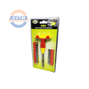 ID-6736K Jogo de Chaves Intercambiáveis 20 Peças