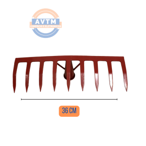 ID-7893R Rastelo de Ferro 36cm com 8 Dentes