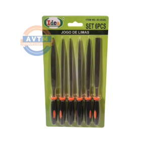 ID-3532L Jogo de Limas 6 Peças
