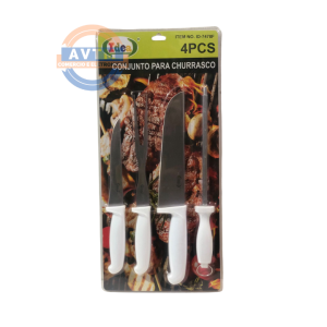 ID-7478F Conjunto para Churrasco 4 Peças