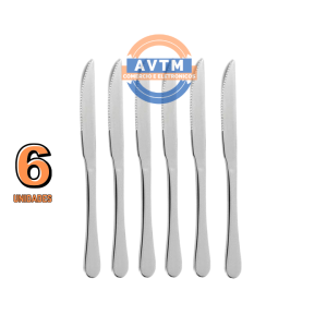 CRS-2600 Jogo de Facas de Mesa – 6 Unidades