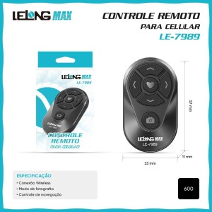 Controle Remoto LE-7989 para Celular
